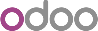 Logo Odoo, représentant l'intégration ERP et la technologie Odoo pour optimiser les processus d'entreprise.