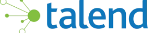 Logo Talend Open Studio, représentant les services d'intégration de données et d'automatisation avec Talend.